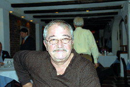 Harry at Ithaka Greek restaurant NYC