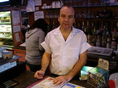 Kostas Pavlakos of Mike's Diner in Astoria NY
