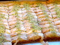 greek food, baklava