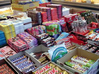 greek food, desserts, candy bars