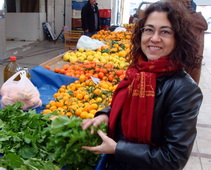 laiki agora, farmers market in Athens