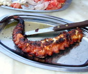 greek food, octopus