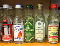 Ouzo from Lesvos