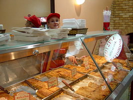 Greek food, pitas