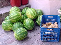 Greek food, karpoozi