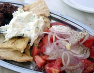 greek food, sadziki